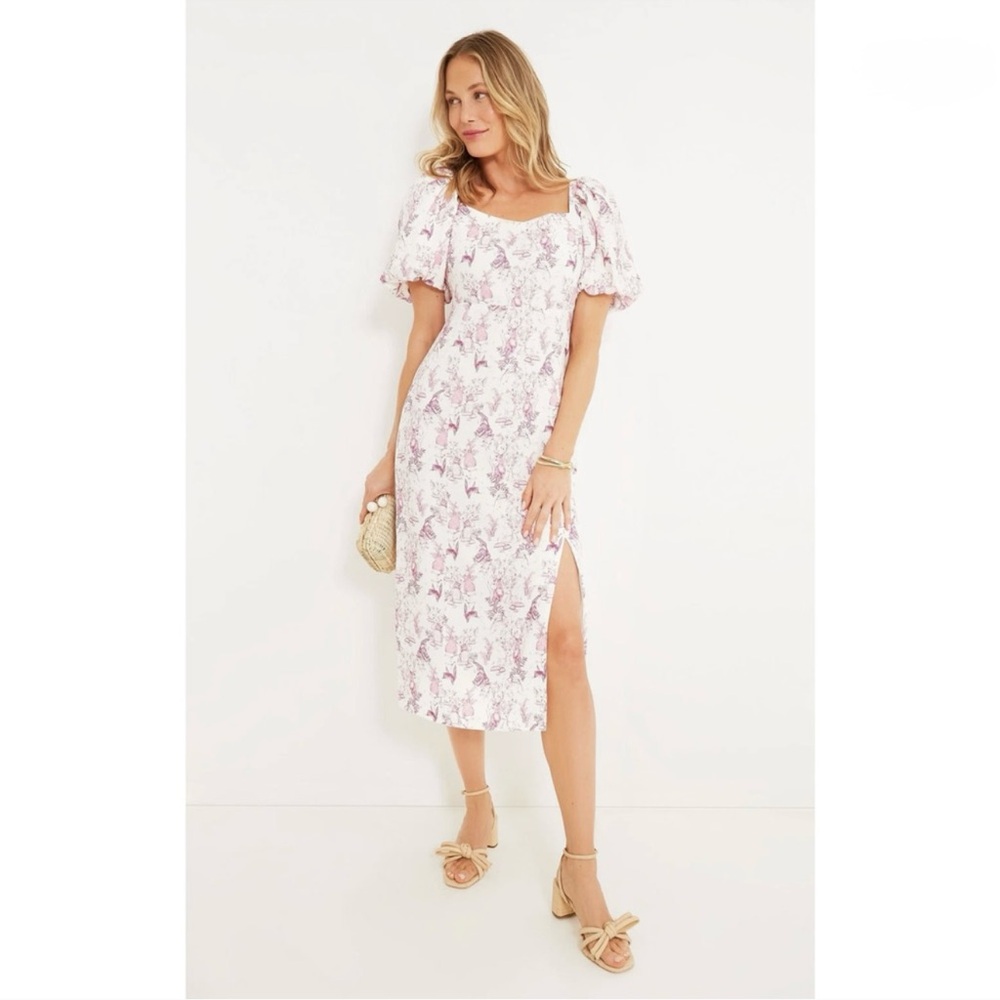 Hyacinth House - Tuckernuck Wilma Woodland Puff Sleeve Dress Whimsy Cottagecore